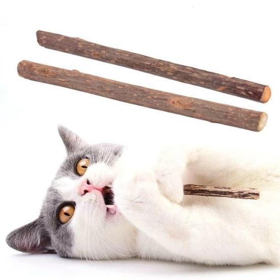 Natural Matatabi Cat Sticks: Teething Aid & Dental Care Essential-Cat Dental Care Sticks-1-Colydia