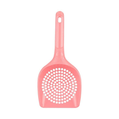 Durable Plastic Cat Litter Scoop with Wide Slots for Easy Cleaning-Cat Litter Scoop-Pink-4-Colydia