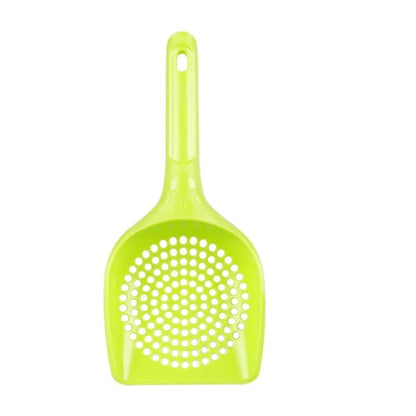 Durable Plastic Cat Litter Scoop with Wide Slots for Easy Cleaning-Cat Litter Scoop-Green-5-Colydia