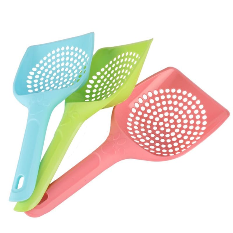 Durable Plastic Cat Litter Scoop with Wide Slots for Easy Cleaning-Cat Litter Scoop-2-Colydia