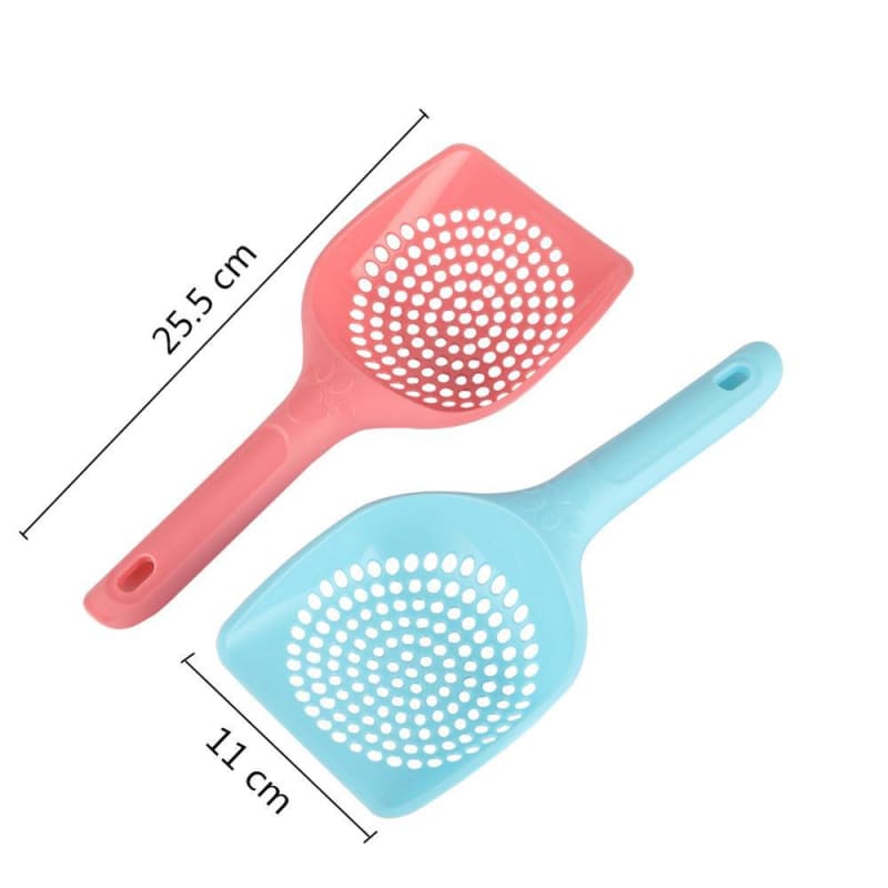 Durable Plastic Cat Litter Scoop with Wide Slots for Easy Cleaning-Cat Litter Scoop-3-Colydia