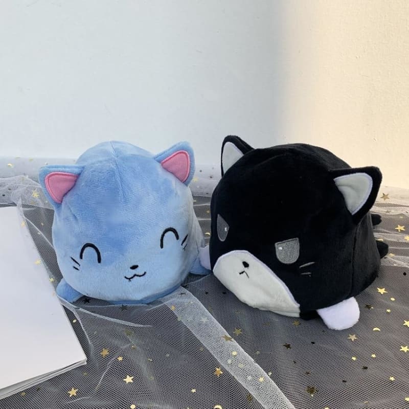 Adorable Kawaii Cat Plush Pillow - Soft, Comfortable, Cotton Filled-Kawaii Cat Plush Pillow-3-Colydia