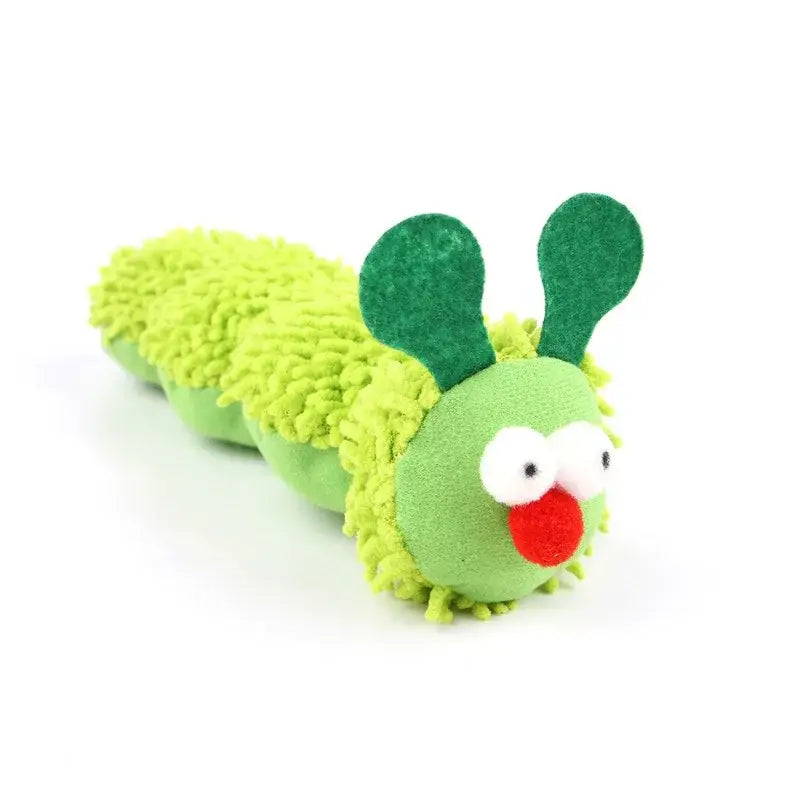 Euphoric Catnip Plush Toy with Matatabi for Cats | Chew & Play Delight-Catnip Plush Toy-Caterpillar-3-Colydia