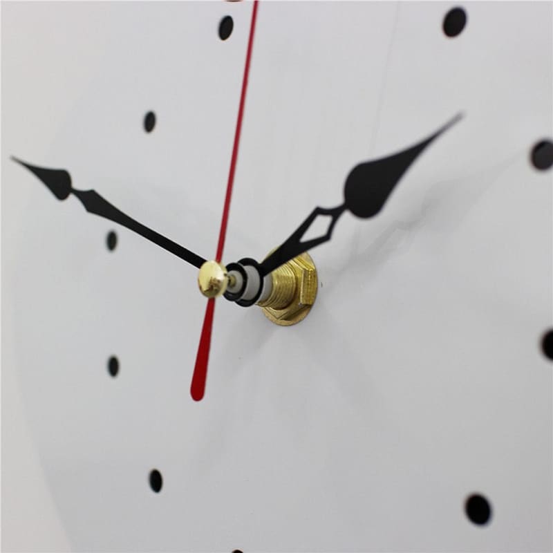 Stunning Acrylic Black Cat Clock with Quartz Movement and Pendulum Tail-Wall Clock-8-Colydia