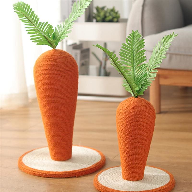 Durable Sisal Carrot Scratching Post for Cats - Fun & Stylish Design-Cat Scratching Post-15-Colydia