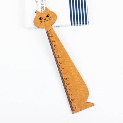 15cm Cat Head Ruler for Kids | Durable, Cute & Flexible Design-Cat Head Ruler-Type-7-Colydia