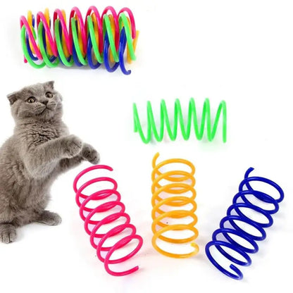 Bouncy Cat Springs - Safe, Durable Toy to Energize and Entertain-Cat Toy-3-Colydia