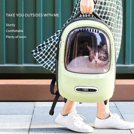 Cat Carrier Backpack with USB Fan and Night Light for Travel-Pet Carrier Backpack-8-Colydia