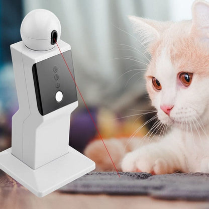 360° Rotating Laser Robot Toy with USB Charger for Cats Fun-Laser Toy for Cats-2-Colydia