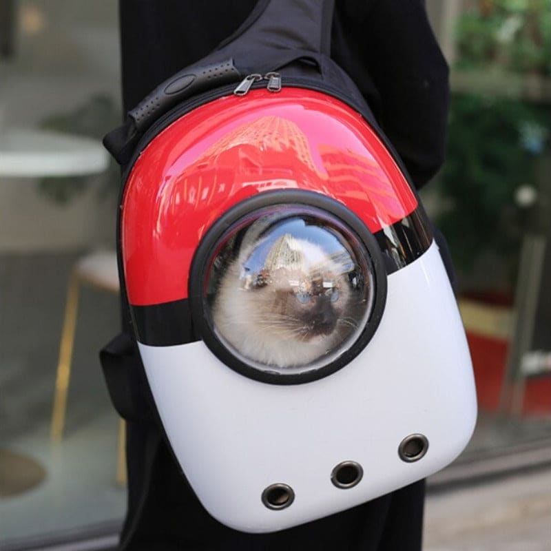 Bubble Porthole Cat Backpack with Air Vents – Space Travel Design-Pet Carrier Backpack-13-Colydia