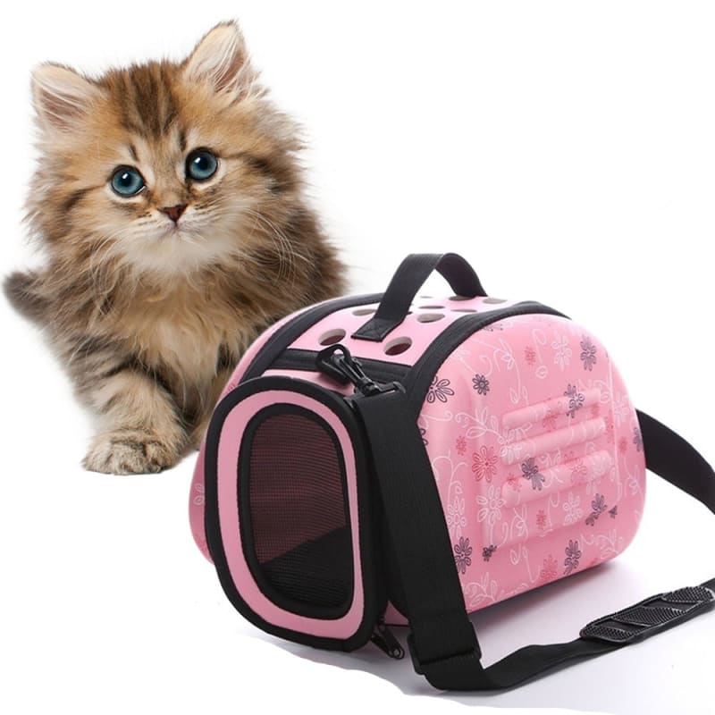 Foldable Waterproof Kitten Transport Bag with Ventilation Window-Pet Travel Bag-9-Colydia