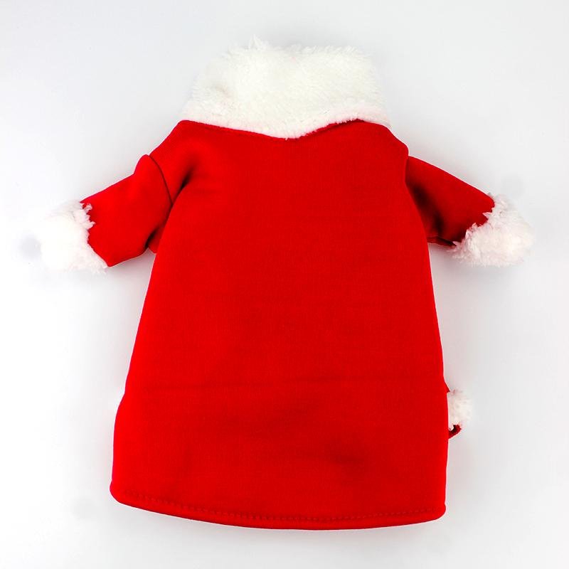 Pet Santa Costume Set: Festive Hat & Shirt for Christmas Fun-Pet Costume-6-Colydia