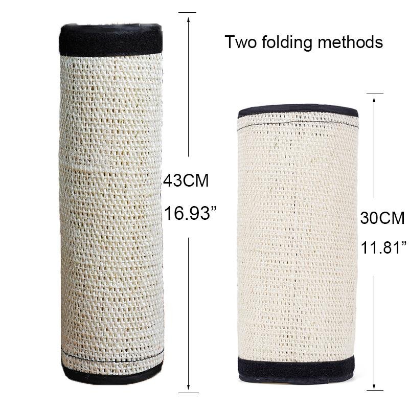 Durable Sisal Cat Scratch Mat - 40x30cm Furniture Protector-Cat Scratch Mat-5-Colydia