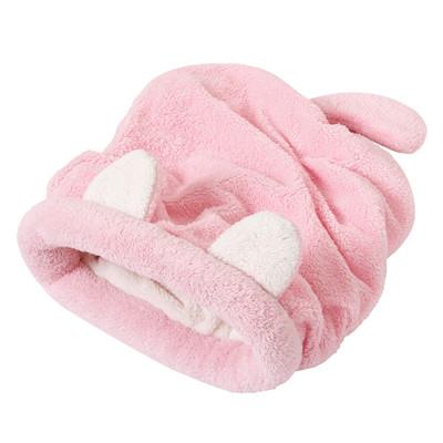 Plush Cat Hideout Sack - Cozy, Soft & Warm Sleep Nest for Cats-Cat Bed-Pink-8-Colydia