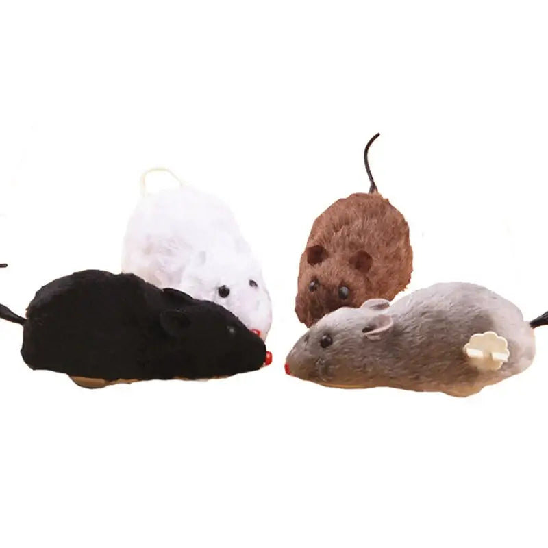 Interactive Mechanical Cat Toy - Realistic Mouse with Movement-Mechanical Cat Toy-Random-2-Colydia