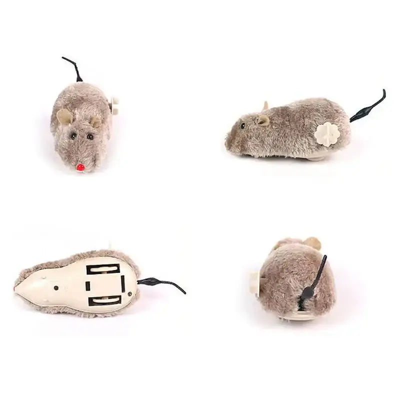 Interactive Mechanical Cat Toy - Realistic Mouse with Movement-Mechanical Cat Toy-Random-6-Colydia