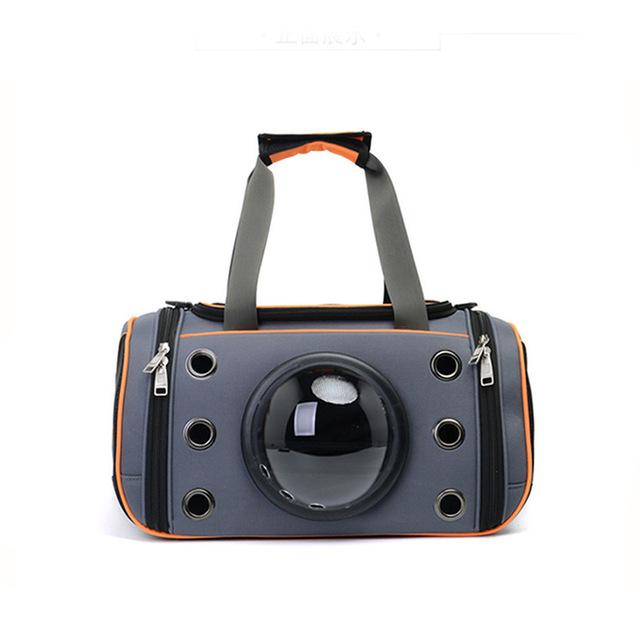 Breathable Sling Pet Carrier with Bubble Window for Small Dogs-Pet Carrier-Orange-S-3-Colydia