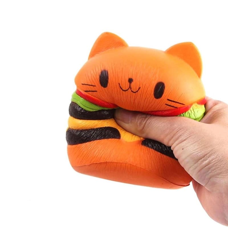 Squishy Cat Anti-Stress Toy - Eco-Friendly, Slow Rising, 3 Models-Stress Relief Toy-6-Colydia