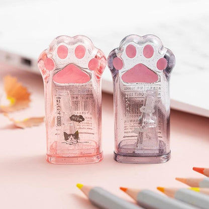 Cute Cat Paw Pencil Sharpener for Art Enthusiasts & Cat Lovers-Cat Paw Pencil Sharpener-1-Colydia