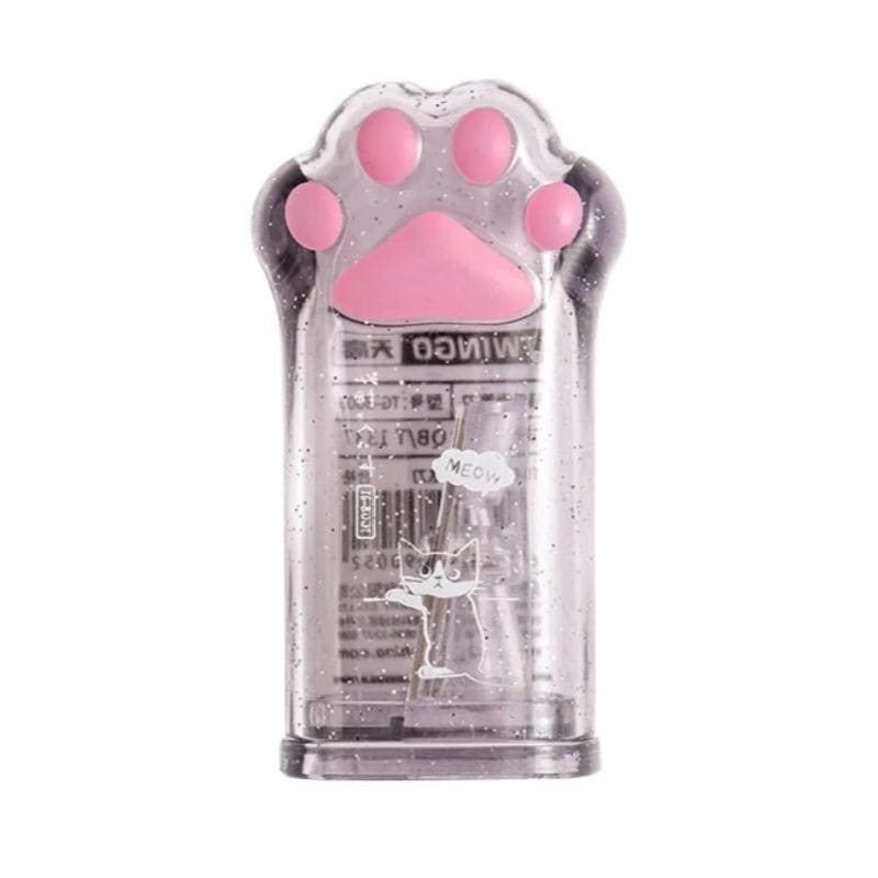 Cute Cat Paw Pencil Sharpener for Art Enthusiasts & Cat Lovers-Cat Paw Pencil Sharpener-Gray-7-Colydia