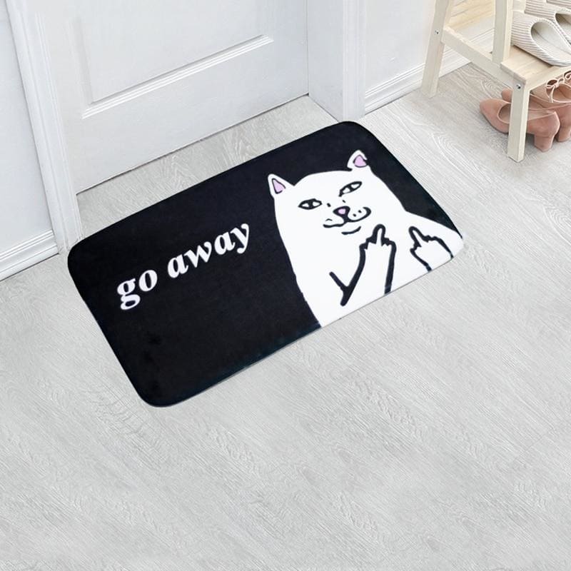 Ultra-Absorbent Cheeky Cat Bath Mat - Fun & Soft Bathroom Decor-Bath Mat-2-Colydia