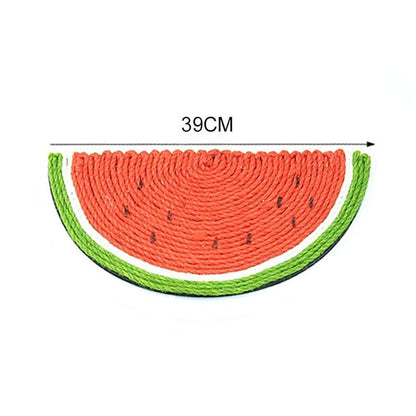 Sisal Watermelon Cat Scratcher Mat - Durable & Fun Design-Cat Scratching Mat-S (39cm)-8-Colydia