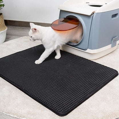 Cat Litter Mat with Waterproof, Non-Slip, Easy-Clean Design-Cat Litter Mat-2-Colydia