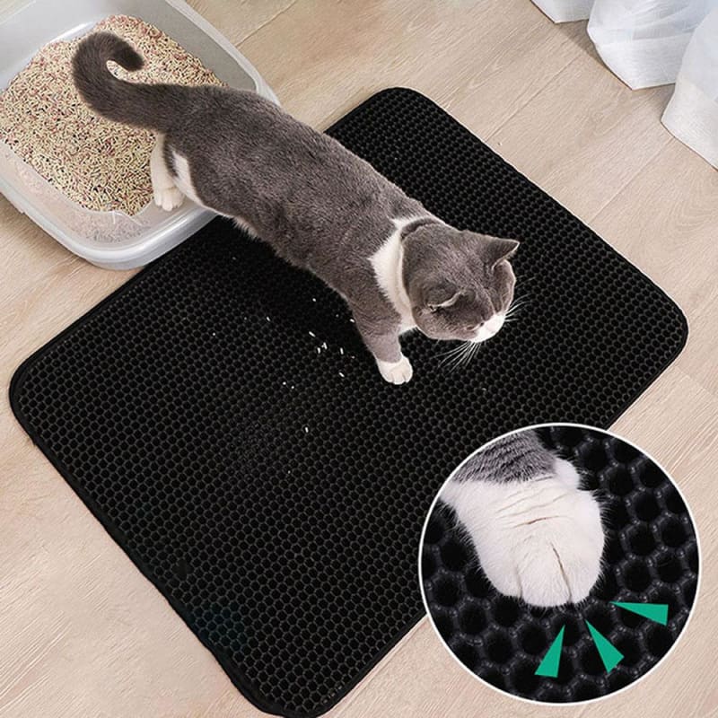 Cat Litter Mat with Waterproof, Non-Slip, Easy-Clean Design-Cat Litter Mat-3-Colydia