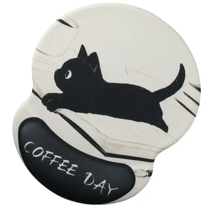 Ergonomic Cat Mouse Pad with Kawaii Design & Gel Wrist Support-Ergonomic Mouse Pad-3-Colydia