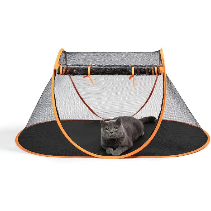 Portable Cat Tent: Foldable, Durable Enclosure for All Escape Artists-Cat Tent-1-Colydia